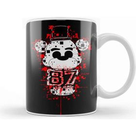 Baskı Dükkanı Five Nights At Freddys Chica 02 Beyaz 330 ml Porselen Kupa Bardak