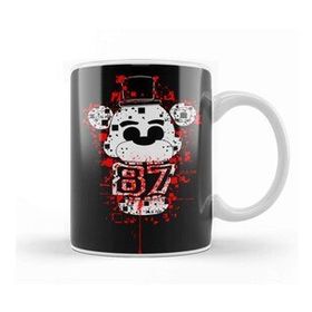 Baskı Dükkanı Five Nights At Freddys Chica 02 Beyaz 330 ml Porselen Kupa Bardak
