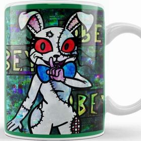 Baskı Dükkanı Five Night's At Freddy's Foxy Fan Beyaz 330 ml Porselen Kupa Bardak
