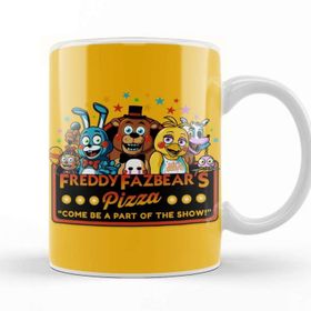 Baskı Dükkanı Five Nights At Freddys Its Me Beyaz 330 ml Porselen Kupa Bardak