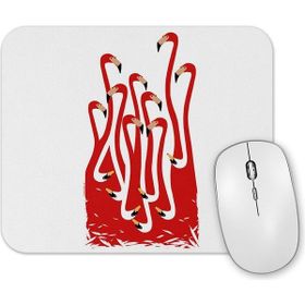 Baskı Dükkanı Flamingo 01 Mouse Pad