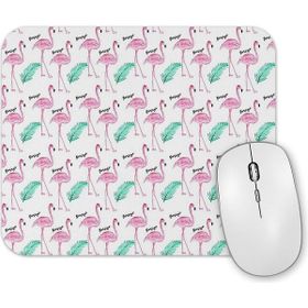 Baskı Dükkanı Flamingo 8 Mouse Pad