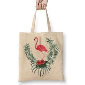 Baskı Dükkanı Flamingo Bayan Günlük Çanta