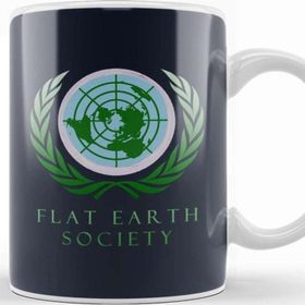 Baskı Dükkanı Flat Earth Society Kupa