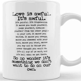 Baskı Dükkanı Fleabag Love Quote Fleabag Wedding Speech Kupa