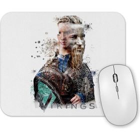 Baskı Dükkanı Floki De Vikings Mouse Pad