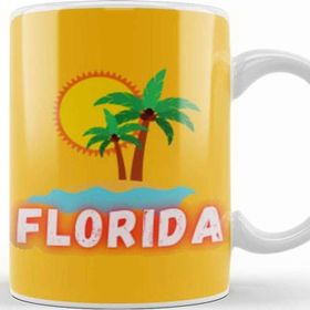 Baskı Dükkanı Florida Love Gift Kupa