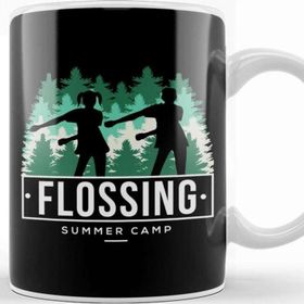 Baskı Dükkanı Flossing Summer Camp Kupa