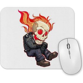 Baskı Dükkanı Flower Man Mouse Pad