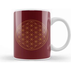 Baskı Dükkanı Flower Of Life Kupa
