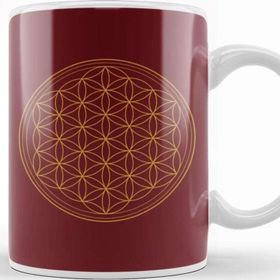 Baskı Dükkanı Flower Of Life Kupa