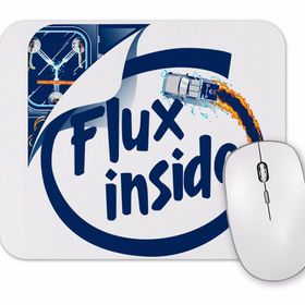 Baskı Dükkanı Flux Inside Mouse Pad