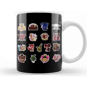 Baskı Dükkanı Fnaf Back Together Sad Crying Child Game Beyaz 330 ml Porselen Kupa Bardak