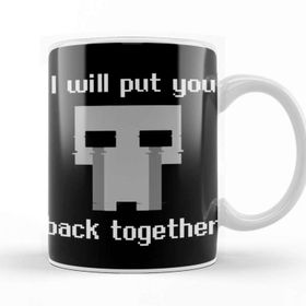 Baskı Dükkanı Fnaf Back Together Sad Crying Child Game Beyaz 330 ml Porselen Kupa Bardak