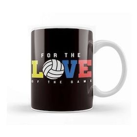Baskı Dükkanı For Love Of Game Volleyball Player Coach Team Setter Kupa