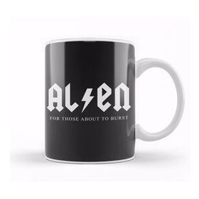 Baskı Dükkanı For Those About To Burst Alien Acdc Kupa