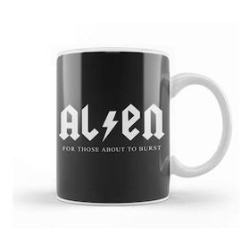 Baskı Dükkanı For Those About To Burst Alien Acdc Kupa