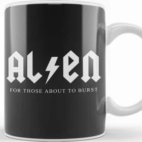 Baskı Dükkanı For Those About To Burst Alien Acdc Kupa
