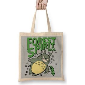 Baskı Dükkanı Forest Spırıt Bros Totoro Bez Kadın Günlük Çanta