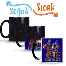 Baskı Dükkanı Fortnite 001 Sihirli Porselen Kupa