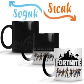 Baskı Dükkanı Fortnite 002 Sihirli Porselen Kupa
