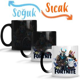 Baskı Dükkanı Fortnite 005 Sihirli Porselen Kupa