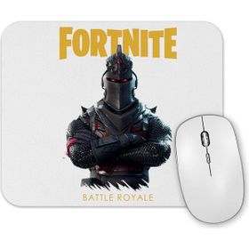 Baskı Dükkanı Fortnite Cavaleiro Negro Mouse Pad