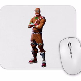 Baskı Dükkanı Fortnite Ginger Bread Man Mouse Pad