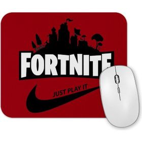 Baskı Dükkanı Fortnite Just Play it Mouse Pad