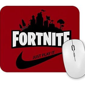 Baskı Dükkanı Fortnite Just Play it Mouse Pad