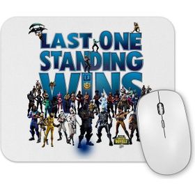 Baskı Dükkanı Fortnite Last One Standing Mouse Pad