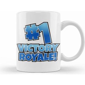 Baskı Dükkanı Fortnite Victory Royale Porselen Kupa