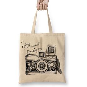 Baskı Dükkanı Foto Camera Fotoğrafçı Foto Bez Çanta