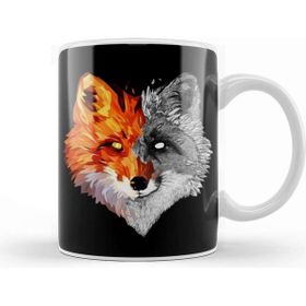 Baskı Dükkanı Fox Geo Sketch Kupa