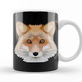 Baskı Dükkanı Fox Vector Design Kupa