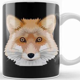 Baskı Dükkanı Fox Vector Design Kupa