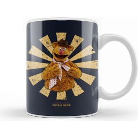 Baskı Dükkanı Fozzie Bear Retro Japanese Muppets Kupa