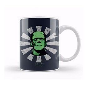 Baskı Dükkanı Frankenstein Retro Japanese Kupa