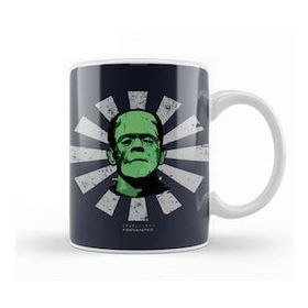 Baskı Dükkanı Frankenstein Retro Japanese Kupa