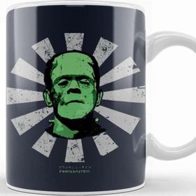Baskı Dükkanı Frankenstein Retro Japanese Kupa