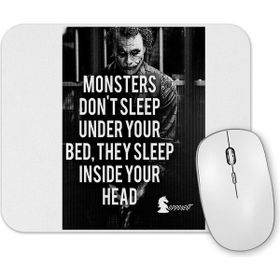 Baskı Dükkanı Frases Do Coringa Mouse Pad
