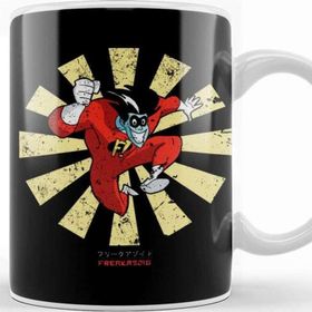 Baskı Dükkanı Freakazoid Retro Japanese Kupa