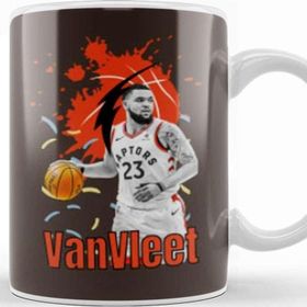 Baskı Dükkanı Fred Vanvleet Vintage Art Legend Basketball Gift Vintage Retro Style Kupa