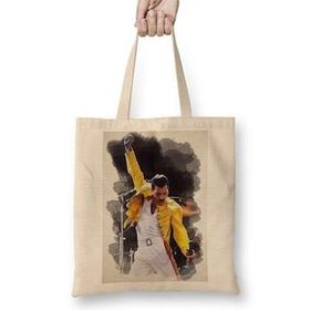 Baskı Dükkanı Freddie Mercury 018 Bez Kadın Günlük Çanta