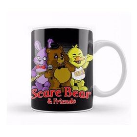 Baskı Dükkanı Freddy Scare Bear Nerd Kupa
