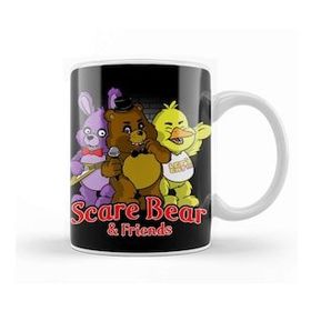 Baskı Dükkanı Freddy Scare Bear Nerd Kupa