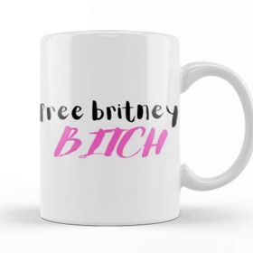 Baskı Dükkanı Free Britney 2022 Kupa