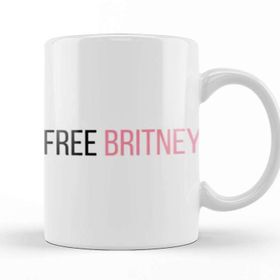 Baskı Dükkanı Free Britney 2022 Kupa