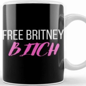 Baskı Dükkanı Free Britney 2022 Kupa