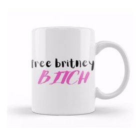 Baskı Dükkanı Free Britney Free Britney Spears 2022 Kupa Bardak